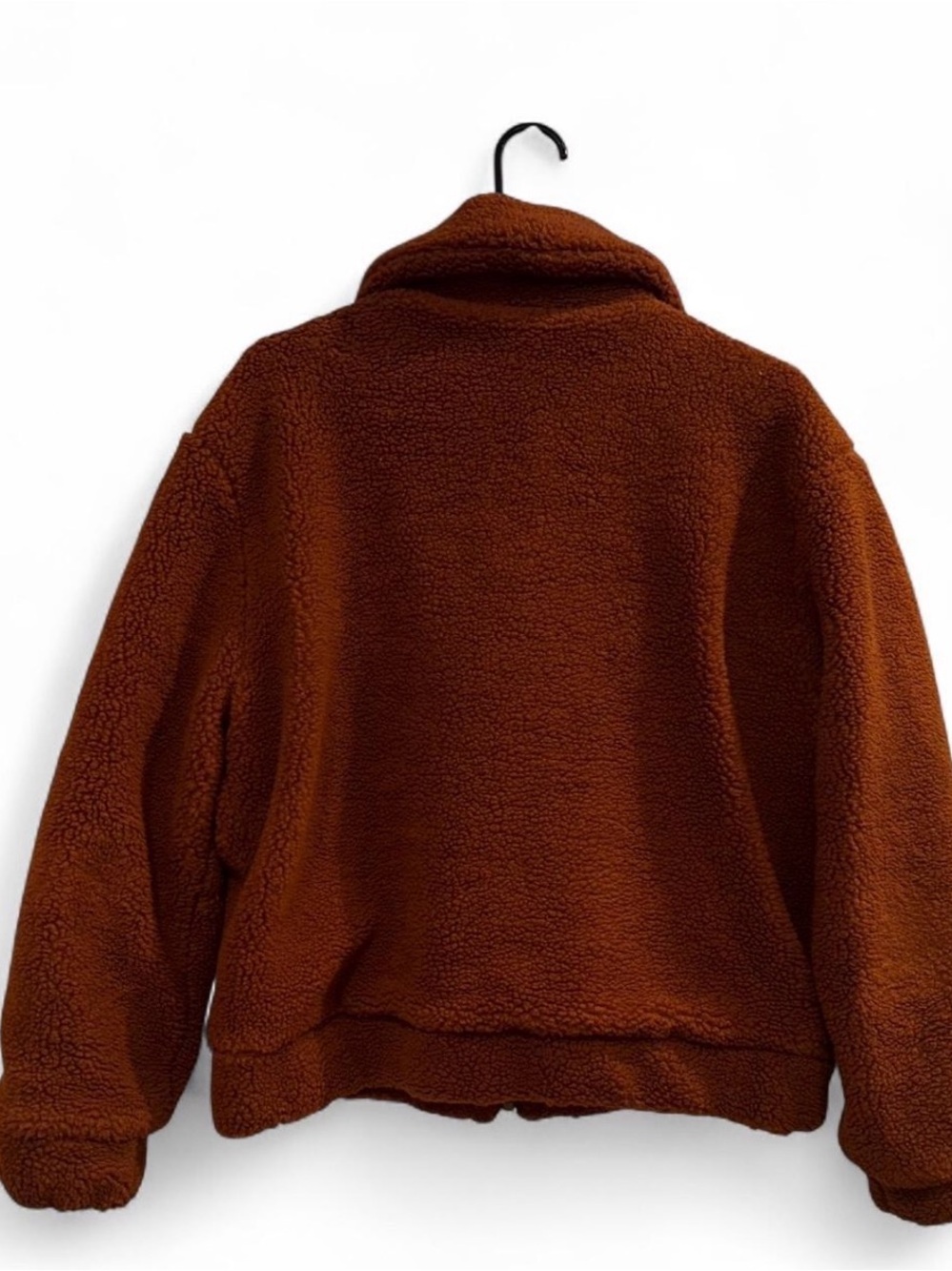 Lush Rust Teddy Jacket - Picture 4 of 4
